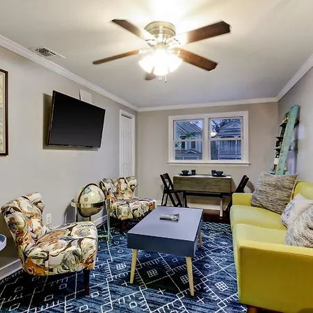 Vibrant, Colorful Condo Building With Backyard Firepit And Games-2
